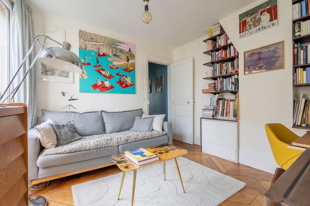 Bel Appartement Cosy, Emplacement Ideal Paris Bagian luar foto